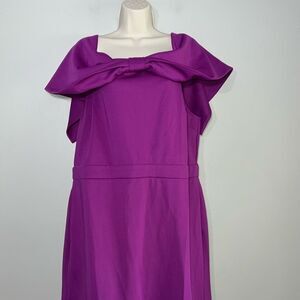 Ashro Purple Formal Dress size XL